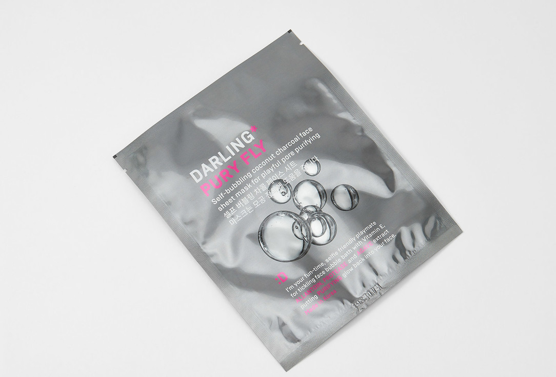 DARLING* Face pore purifying sheet mask Pury fly 1 pcs DARLING* Face pore purifying sheet mask Pury fly