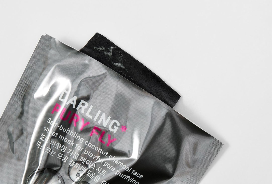 DARLING* Face pore purifying sheet mask Pury fly 1 pcs DARLING* Face pore purifying sheet mask Pury fly