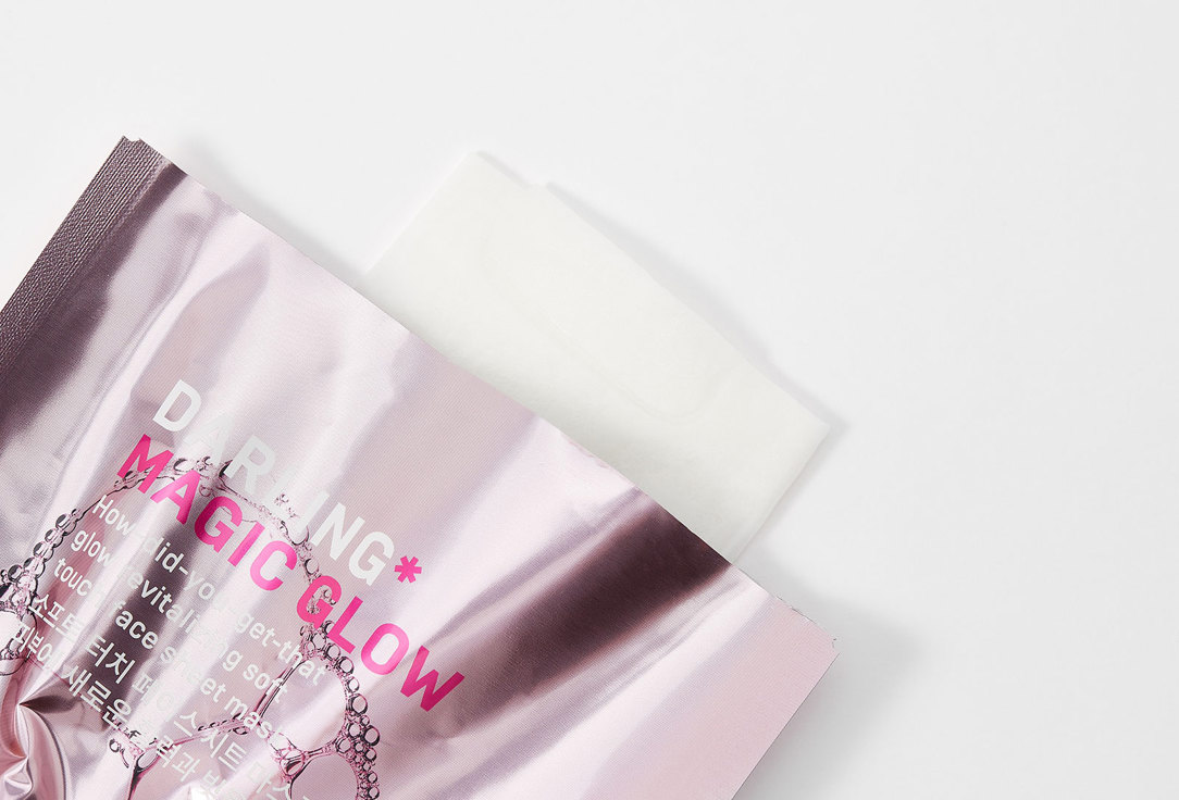 DARLING* Revitalising face sheet mask Magic glow 1 pcs DARLING* Revitalising face sheet mask Magic glow
