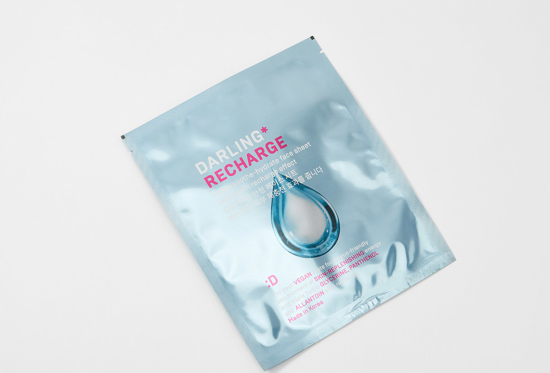 DARLING* Soothing face sheet mask Recharge 1 pcs DARLING* Soothing face sheet mask Recharge