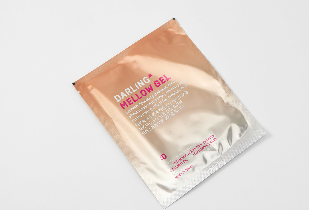 DARLING* Moisturising hydrogel face sheet mask Mellow gel 1 pcs DARLING* Moisturising hydrogel face sheet mask Mellow gel