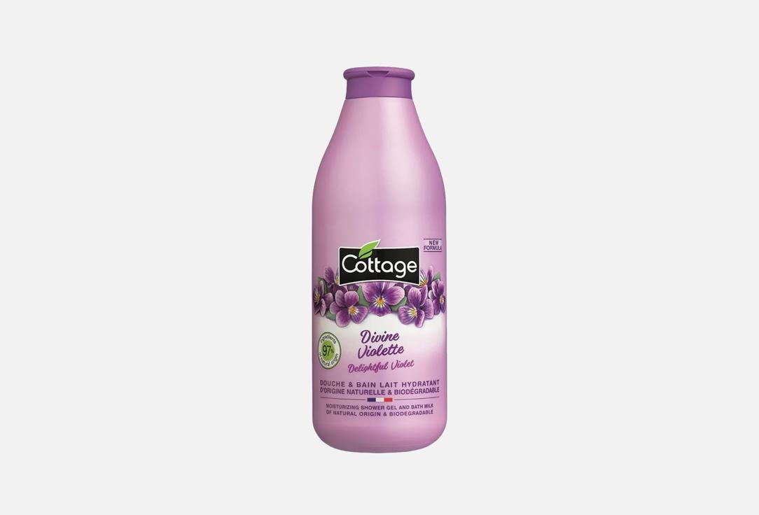 Cottage Moisturizing Shower Gel & Bath milk Divine Violette