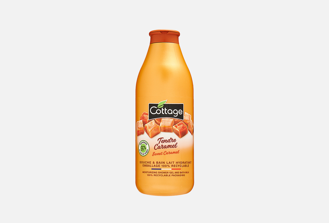 Cottage Moisturizing Shower Gel & Bath milk Sweet Caramel