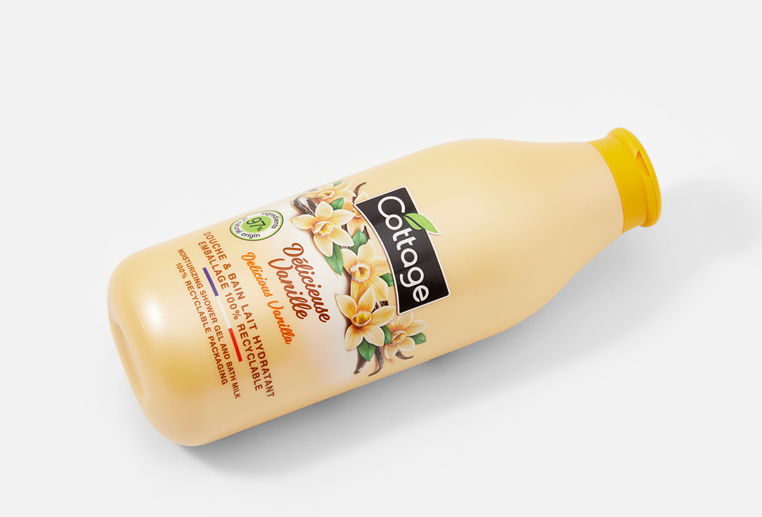 Cottage Moisturizing Shower Gel & Bath milk Delicious Vanilla