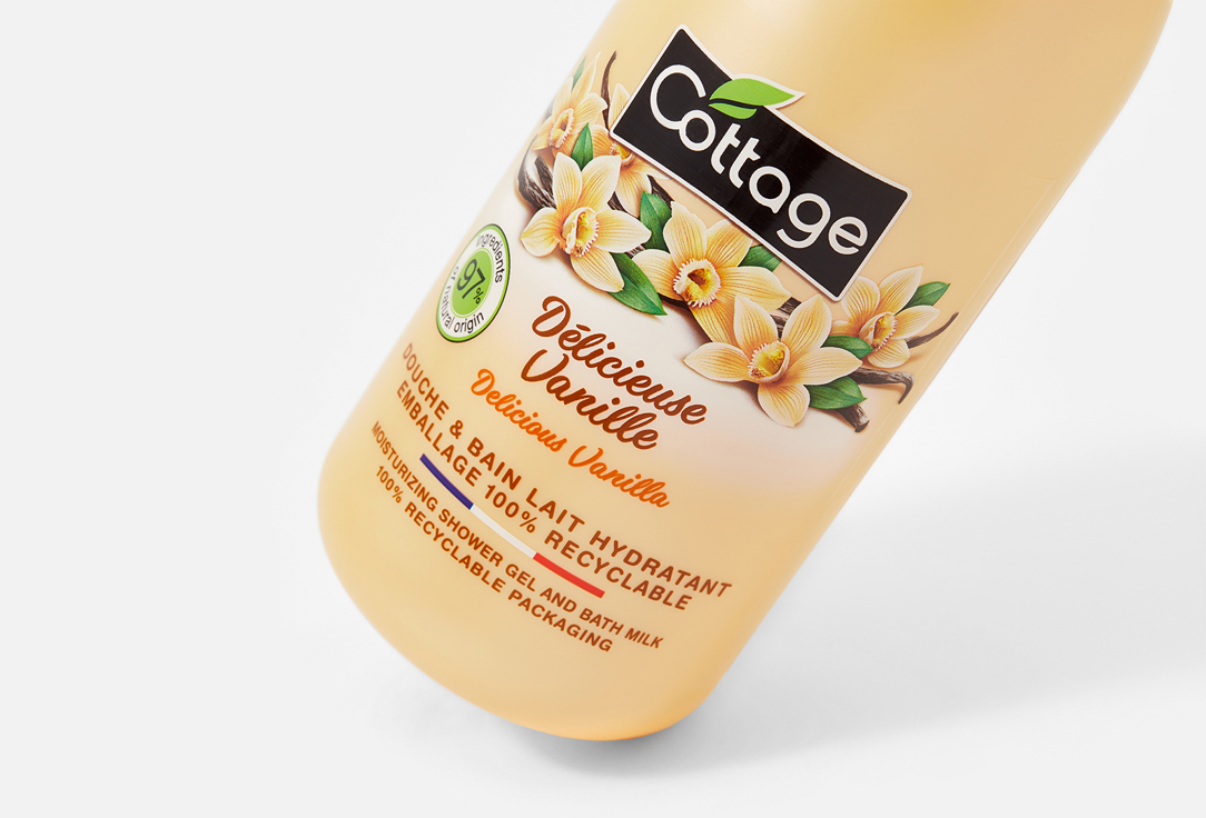 Cottage Moisturizing Shower Gel & Bath milk Delicious Vanilla