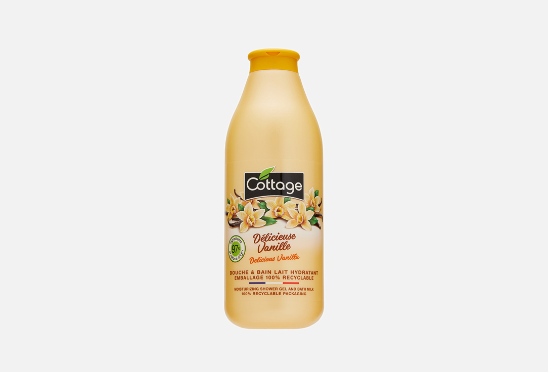 Cottage Moisturizing Shower Gel & Bath milk Delicious Vanilla