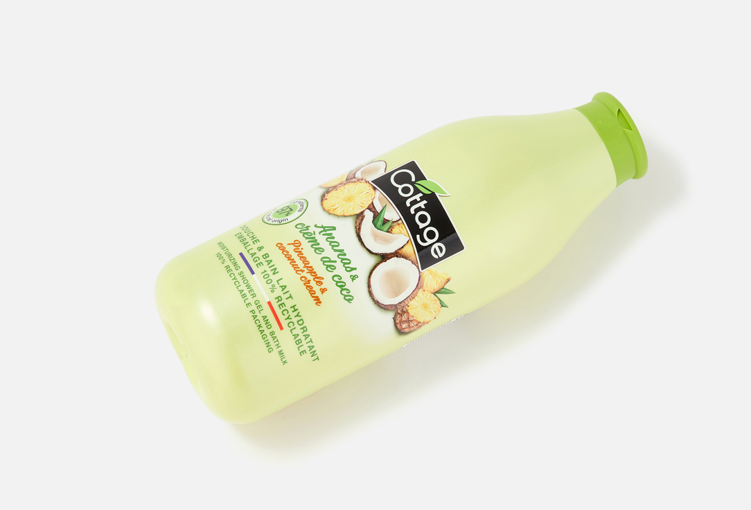 Cottage Moisturizing Shower Gel & Bath milk Pineapple & Coconut Cream