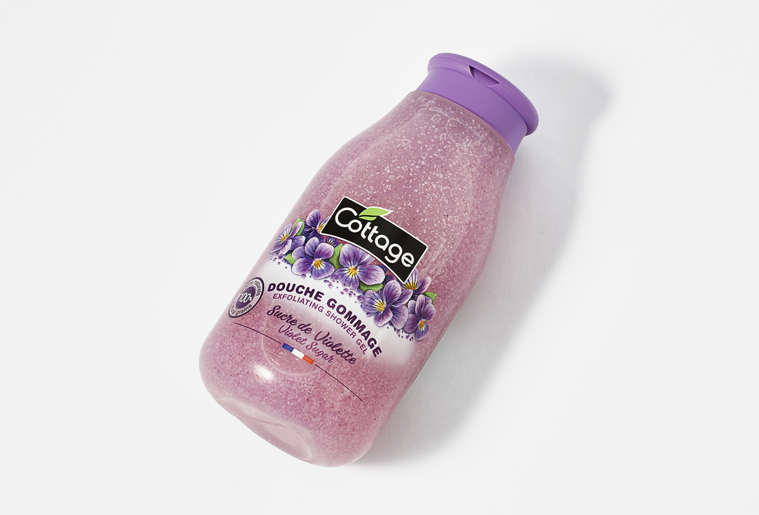 Cottage Exfoliating Shower Gel Violet Sugar