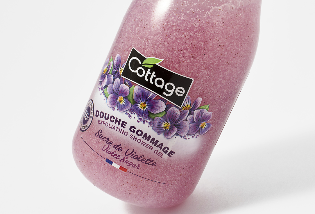 Cottage Exfoliating Shower Gel Violet Sugar
