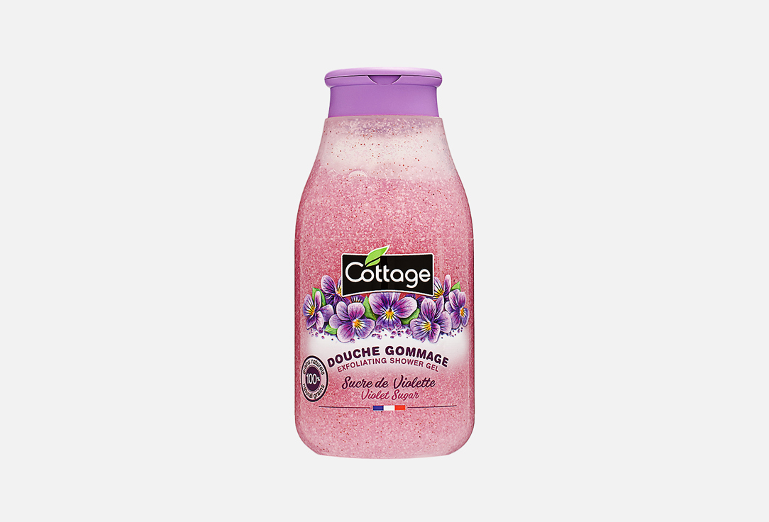 Cottage Exfoliating Shower Gel Violet Sugar