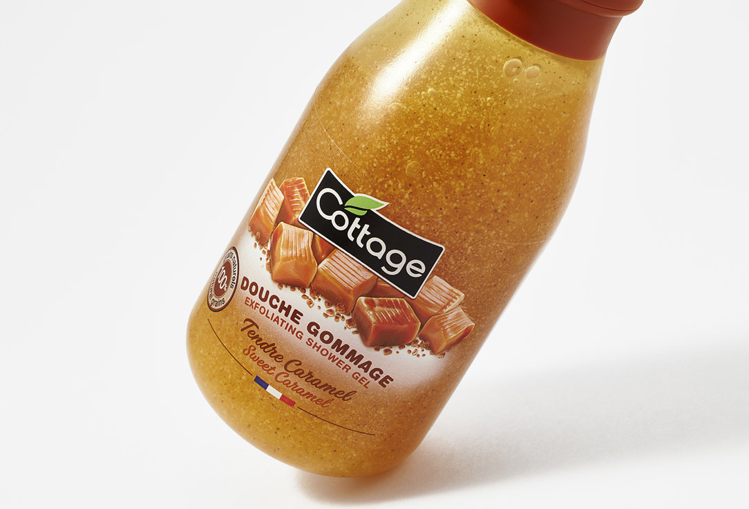 Cottage Exfoliating Shower Gel Sweet Caramel