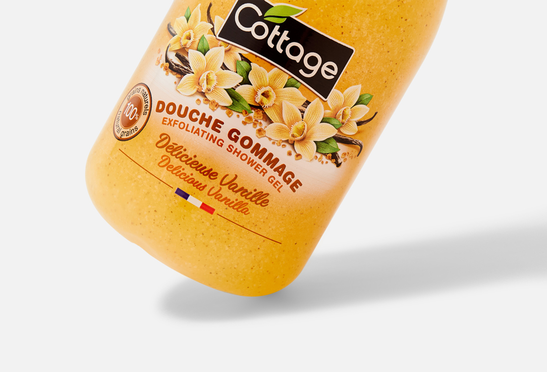 Cottage Exfoliating Shower Gel Delicious Vanilla