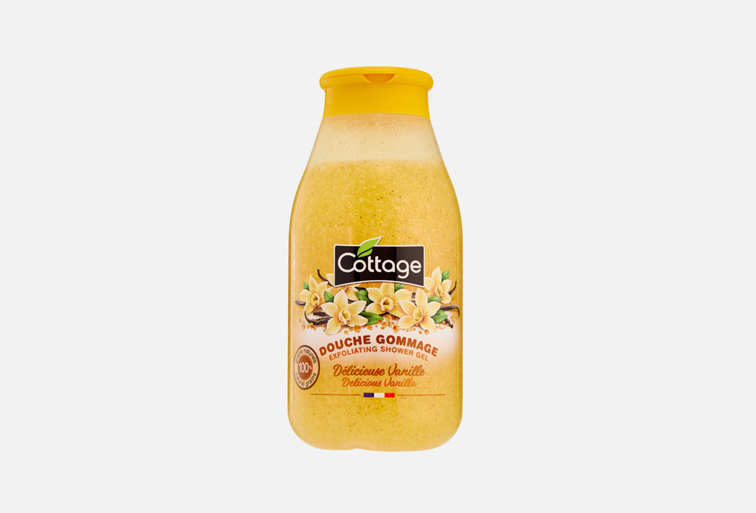 Cottage Exfoliating Shower Gel Delicious Vanilla