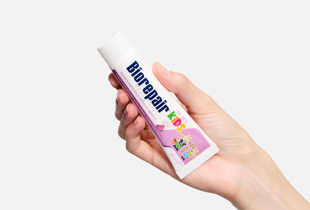 Biorepair Kids Toothpaste 0-6 Grape Flavour 50 ml Biorepair Kids Toothpaste 0-6 Grape Flavour