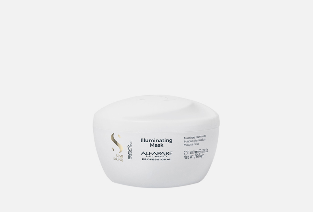 Alfaparf Milano Professional Illuminating hair mask Semi Di Lino Diamond 200 ml Alfaparf Milano Professional Illuminating hair mask Semi Di Lino Diamond