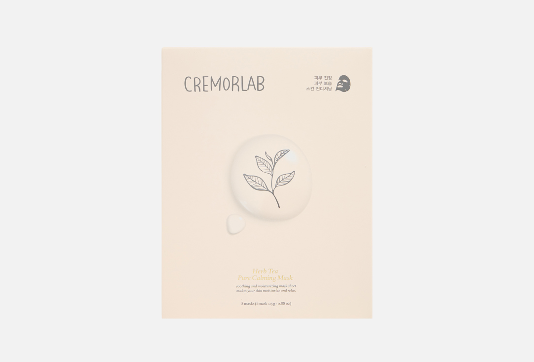 Cremorlab Face sheet mask Herb Tea Pure Calming