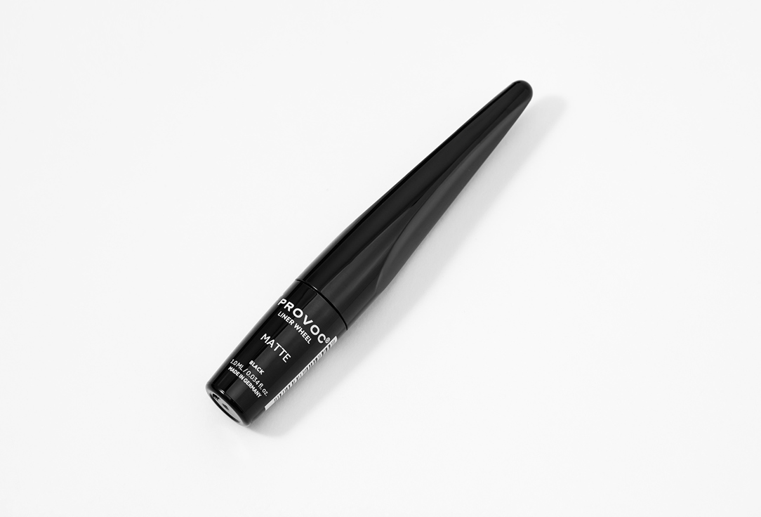 Provoc Liquid Eyeliner Liner Wheel 01, Matte black 1 ml Provoc Liquid Eyeliner Liner Wheel