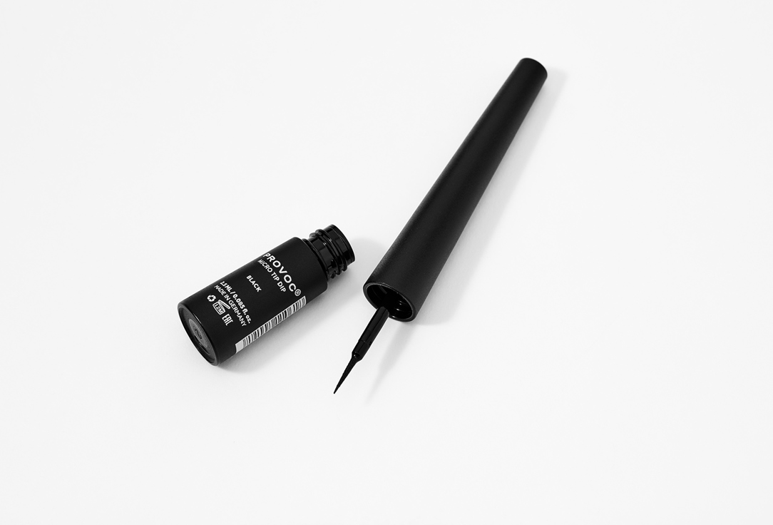 Provoc Long-Lasting Liquid Eyeliner Micro Tip Dip Black 2.5 ml Provoc Long-Lasting Liquid Eyeliner Micro Tip Dip
