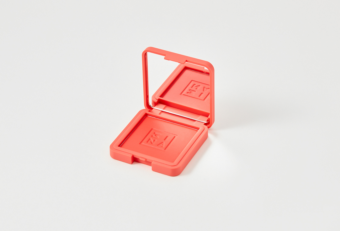 3INA Powder blush The Blush 232, Coral red, Matte 7.5 g 3INA Powder blush The Blush