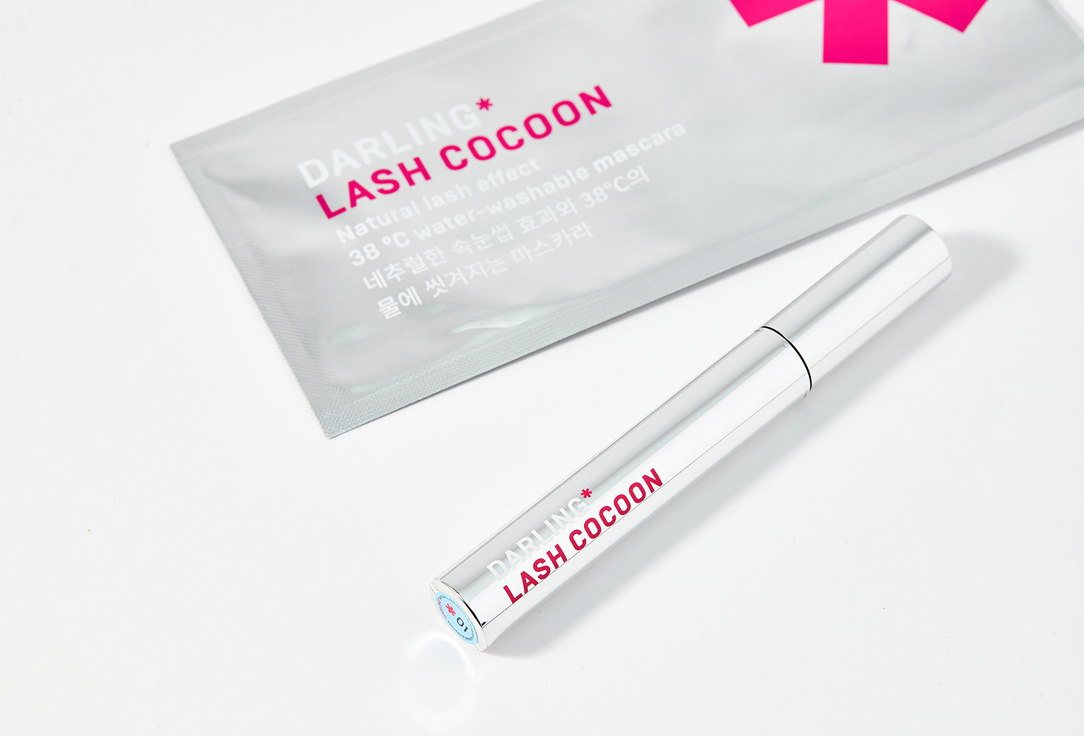DARLING* Natural lash effect 38 °C water-washable mascara Lash Cocoon 01 8.5 g DARLING* Natural lash effect 38 °C water-washable mascara Lash Cocoon
