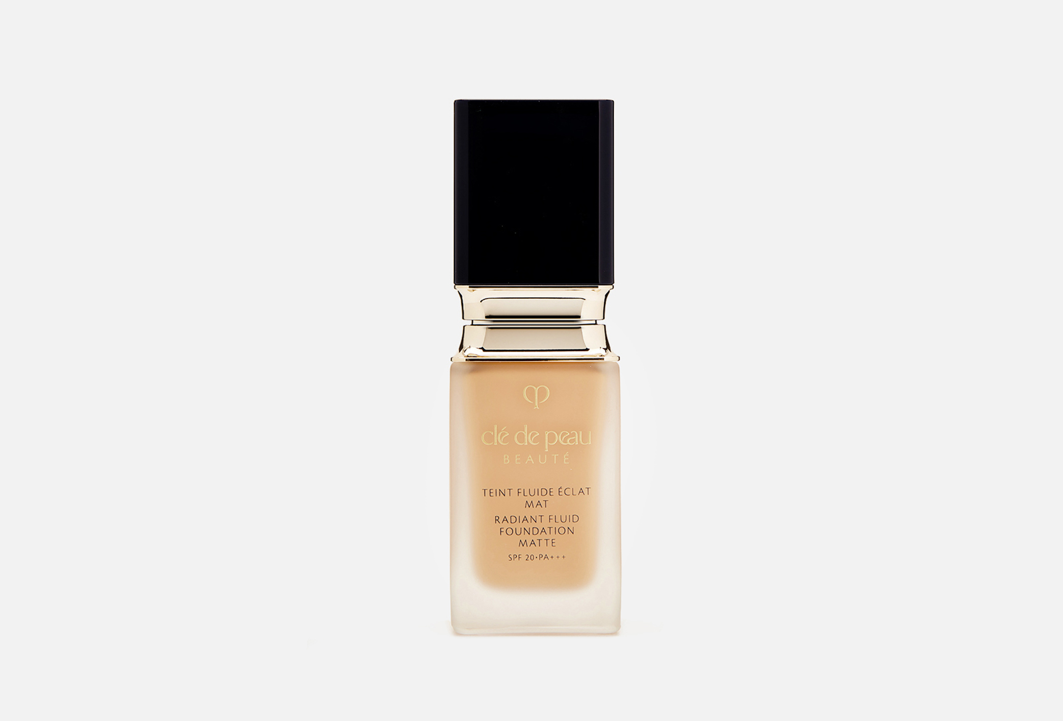 Radiant Fluid Foundation Matte 35 B40, Light tan beige