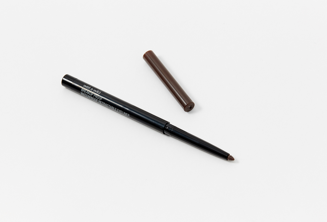 Wet n Wild Waterproof Retractable Eyeliner Breakup Proof Black Brown 0.5 ml Wet n Wild Waterproof Retractable Eyeliner Breakup Proof