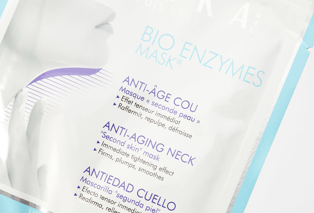 TALIKA Anti-Aging Neck Mask Bio Enzymes 1 pcs TALIKA Anti-Aging Neck Mask Bio Enzymes