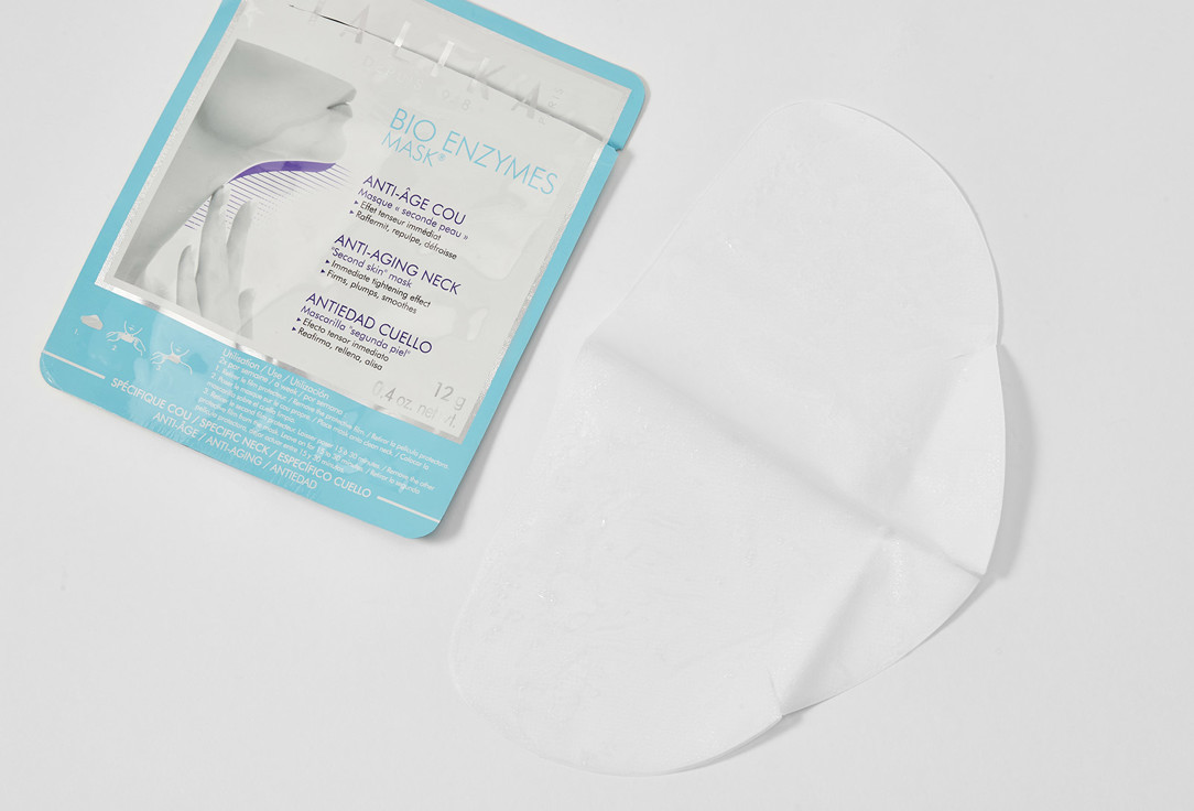 TALIKA Anti-Aging Neck Mask Bio Enzymes 1 pcs TALIKA Anti-Aging Neck Mask Bio Enzymes