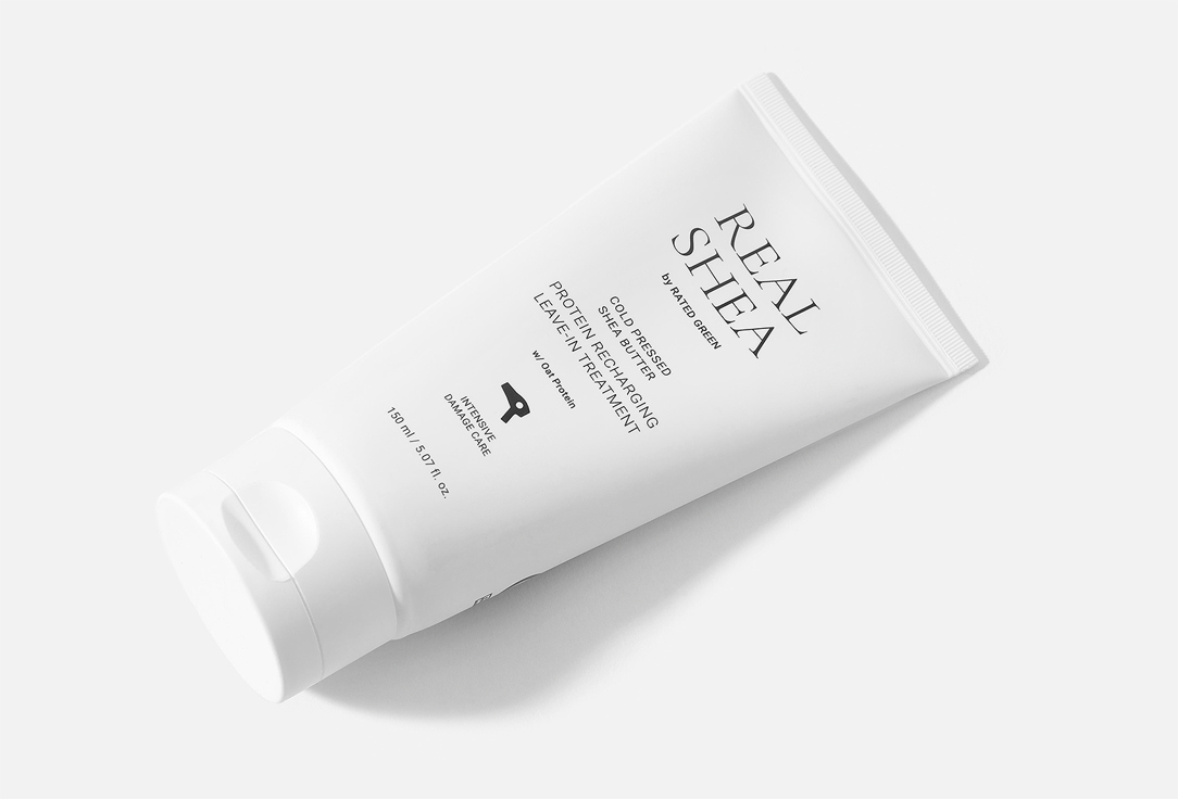 RATED GREEN Protein Recharging Leave-in Treatment REAL SHEA Cold Pressed Shea Butter 150 ml RATED GREEN Protein Recharging Leave-in Treatment REAL SHEA Cold Pressed Shea Butter