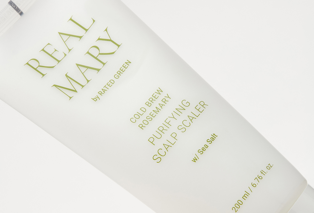 RATED GREEN Purifying Scalp Scrub REAL MARY Cold Brew Rosemary 200 ml RATED GREEN Purifying Scalp Scrub REAL MARY Cold Brew Rosemary
