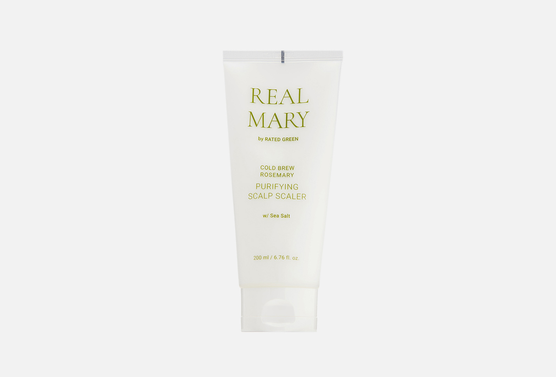 RATED GREEN Purifying Scalp Scrub REAL MARY Cold Brew Rosemary 200 ml RATED GREEN Purifying Scalp Scrub REAL MARY Cold Brew Rosemary