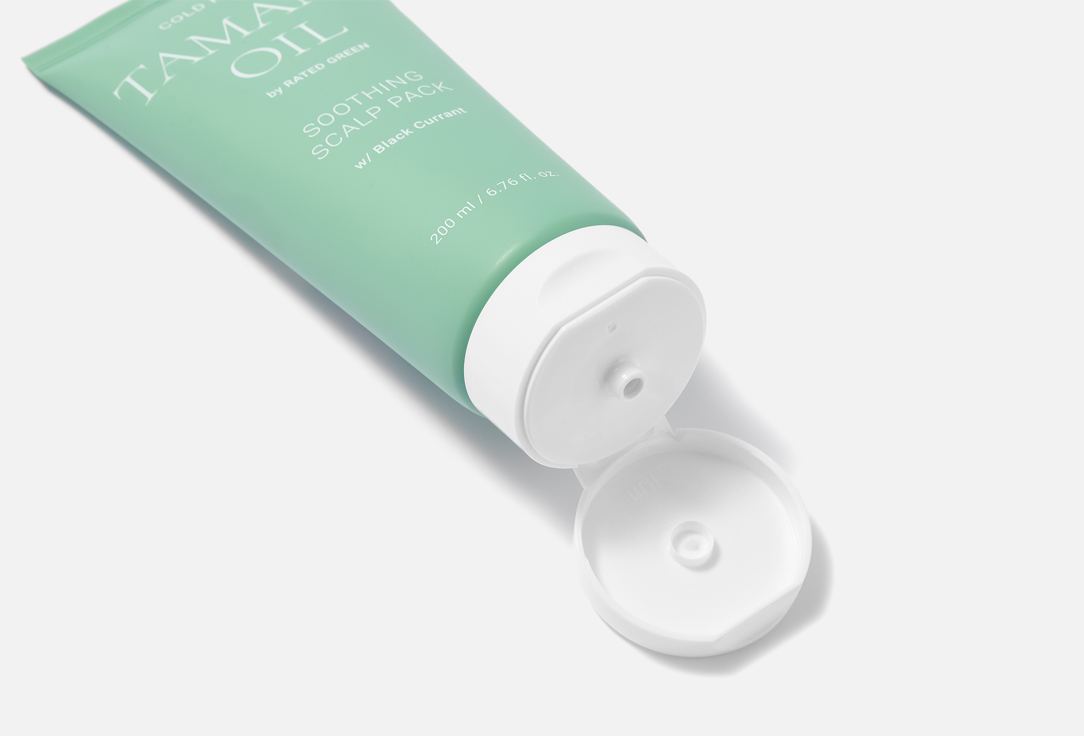 RATED GREEN Exfoliating Scalp Scrub Cold Pressed Tamanu Oil Soothing Scalp Pack Black Currant 200 ml RATED GREEN Exfoliating Scalp Scrub Cold Pressed Tamanu Oil Soothing Scalp Pack Black Currant