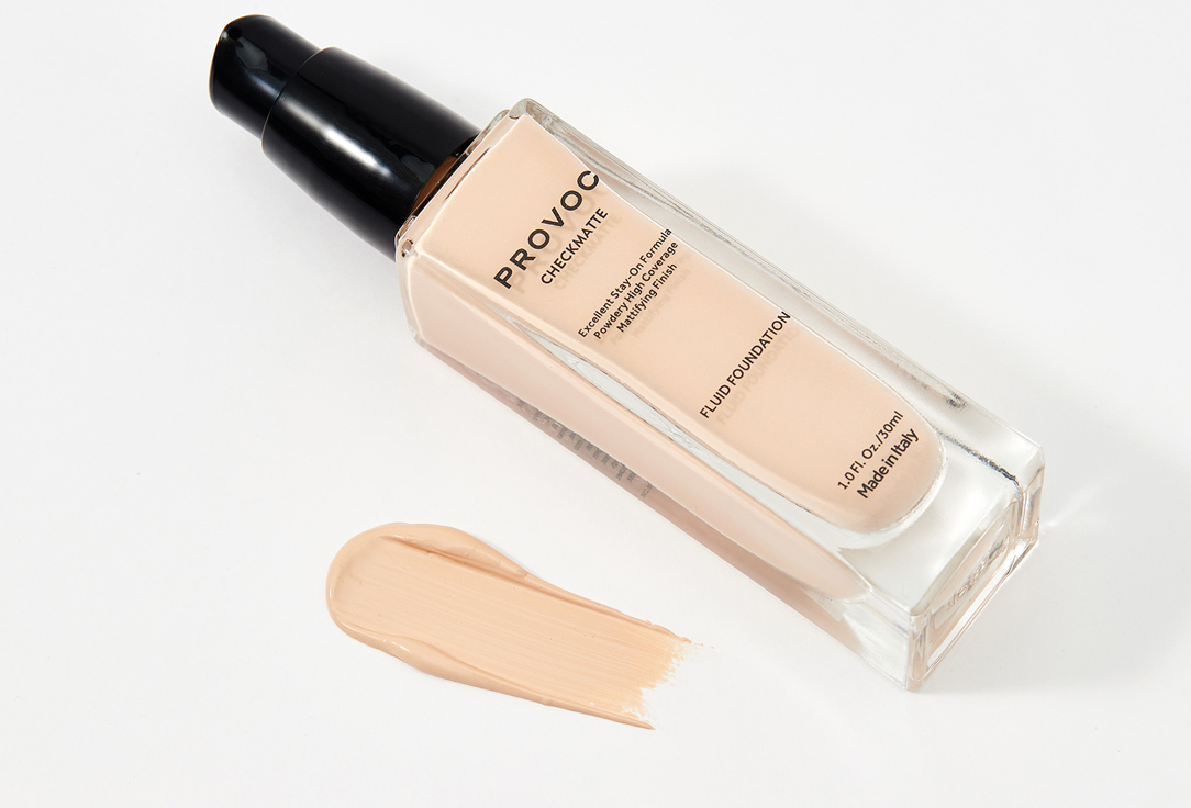 Provoc Long-Lasting Matte Foudation Checkmatte 21 30 ml Provoc Long-Lasting Matte Foudation Checkmatte