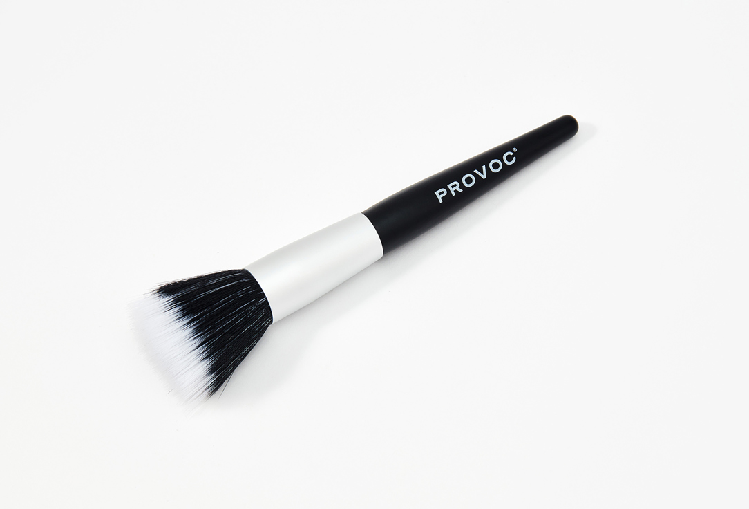 Provoc Face Makeup Brush Duo Fiber D501S