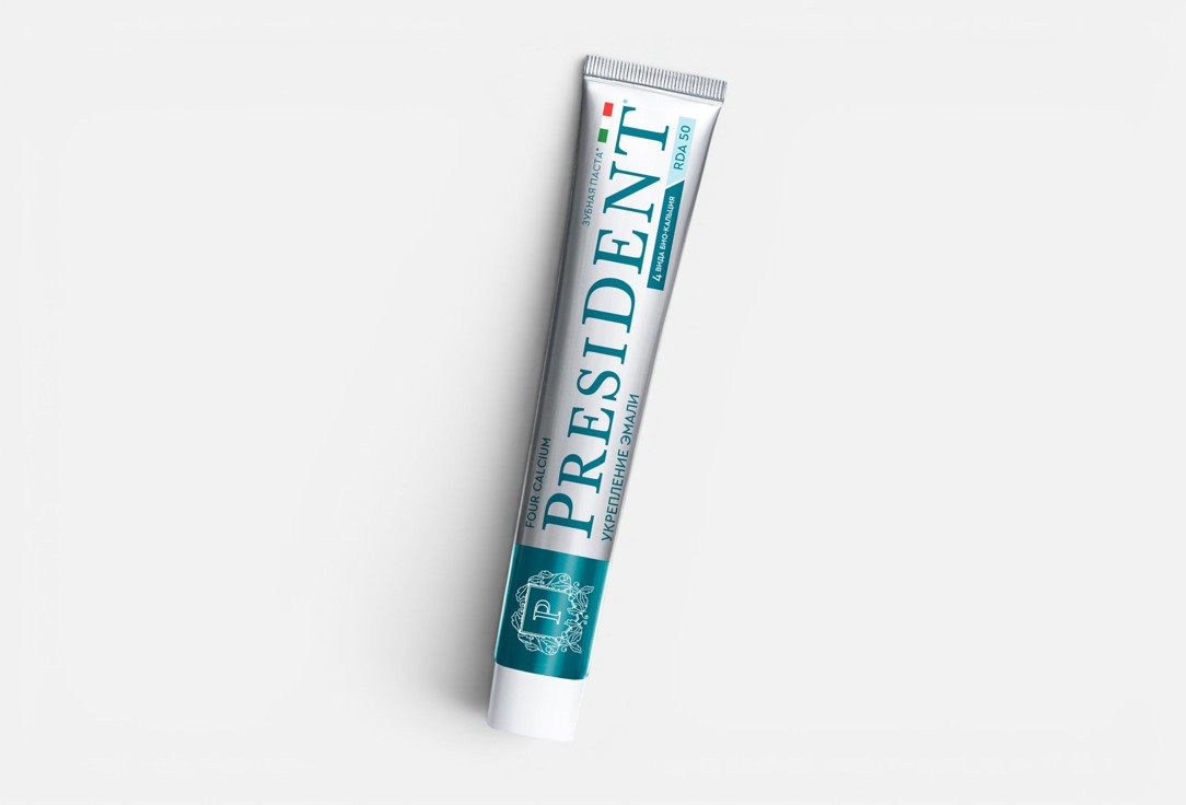PresiDENT зубная паста FOUR CALCIUM