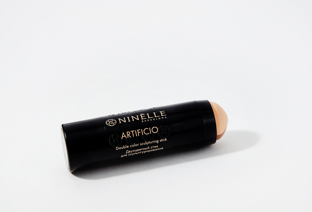 NINELLE Dual-Tone Face Sculpting Stick ARTIFICIO 402, Ivory + Cool Brown 6 g NINELLE Dual-Tone Face Sculpting Stick ARTIFICIO
