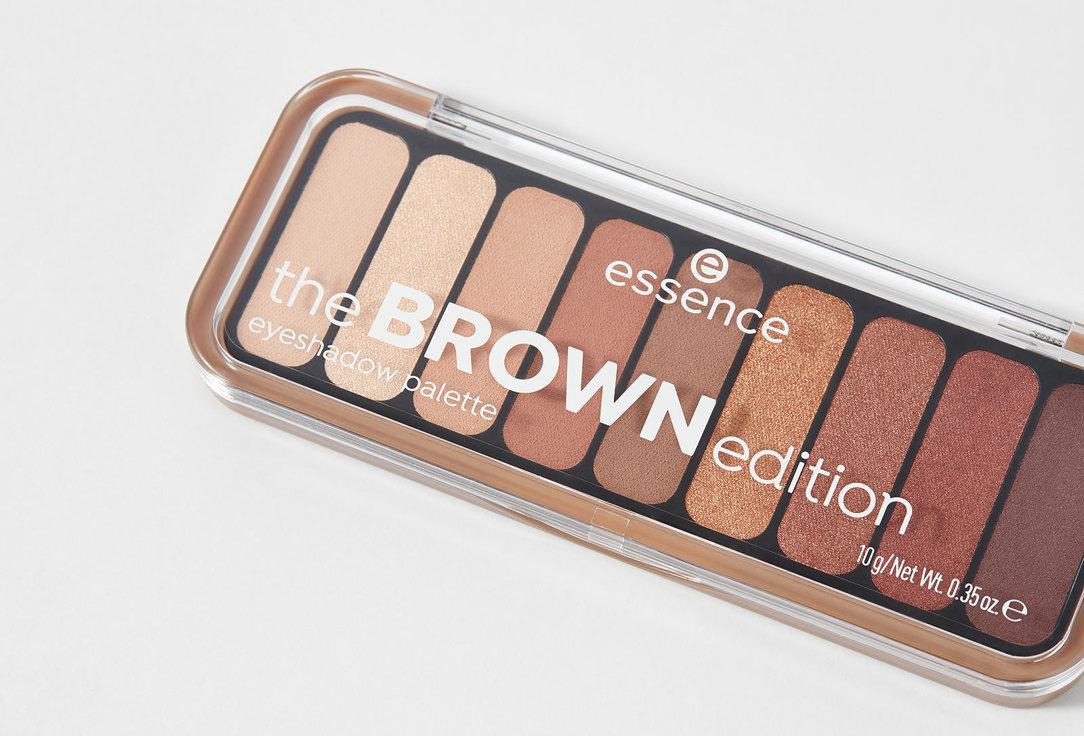 essence ТЕНИ ДЛЯ ВЕК ПАЛЕТКА the BROWN editioneyeshadow palette