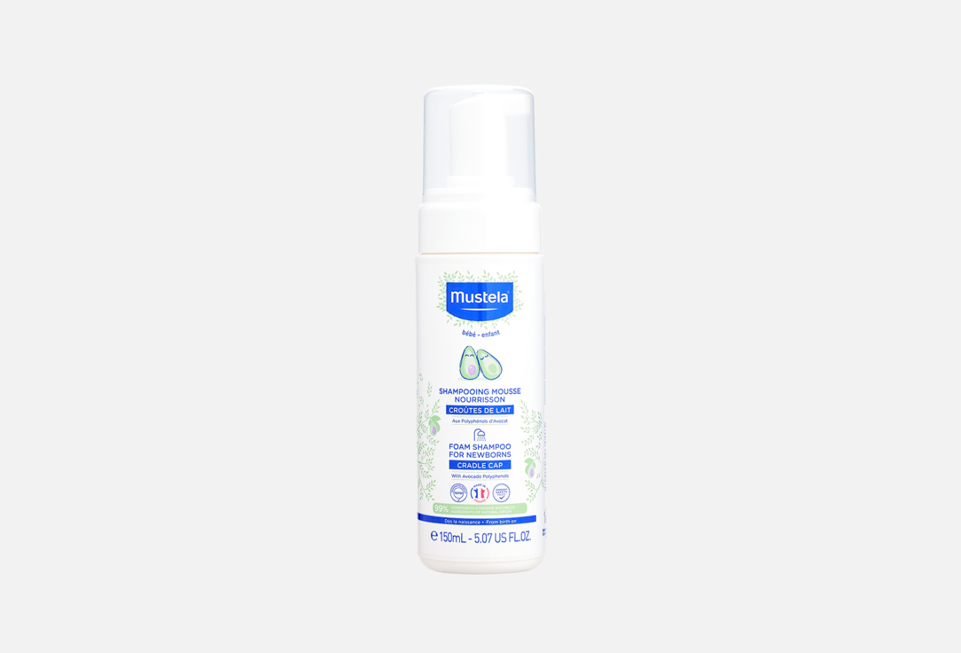 Mustela Shampoo for Newborns Foam