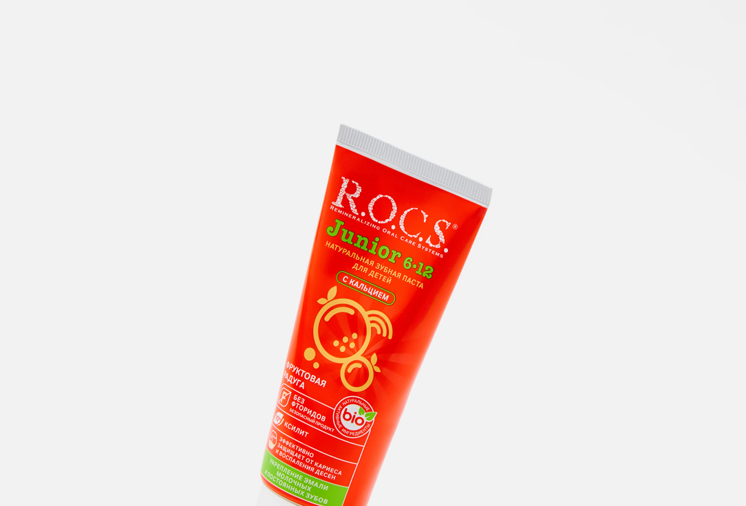R.O.C.S Toothpaste for Kids 6–12 years Fruity Rainbow