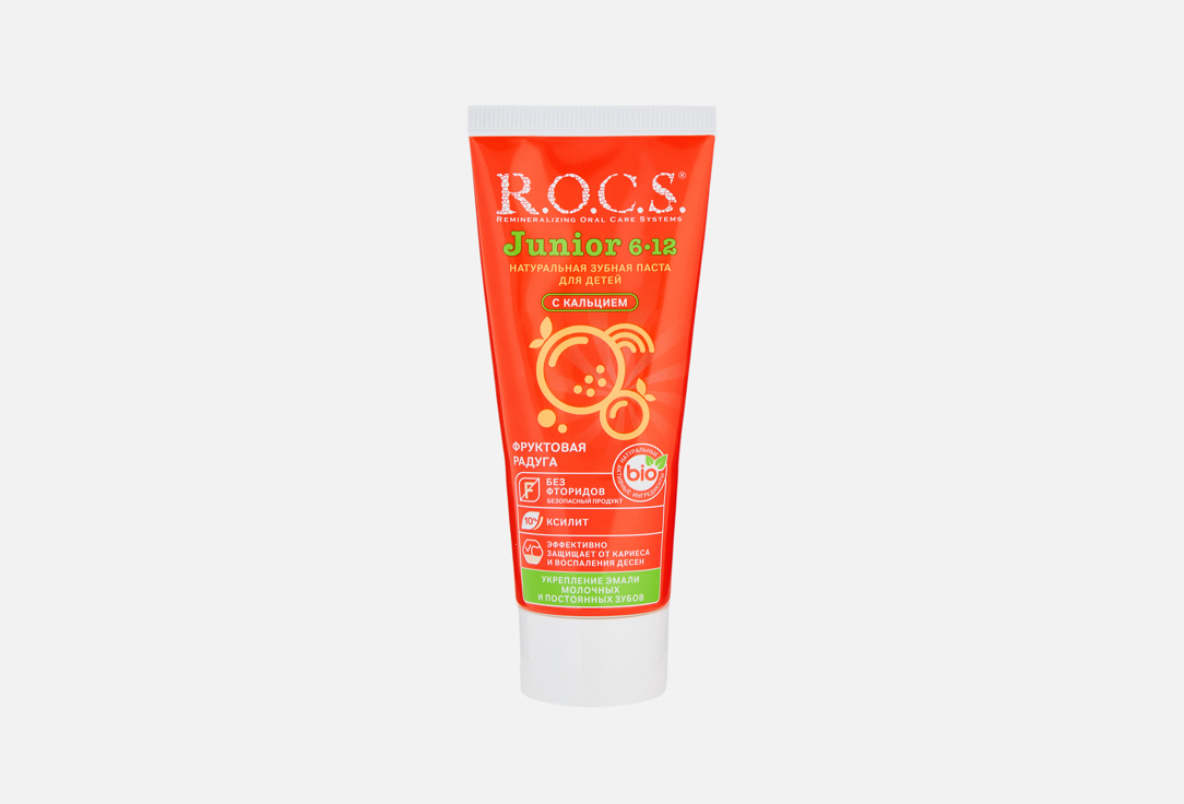 R.O.C.S Toothpaste for Kids 6–12 years Fruity Rainbow