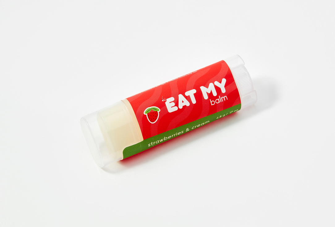 EAT MY Moisturizing & Nourishing Lip Balm Strawberries & cream