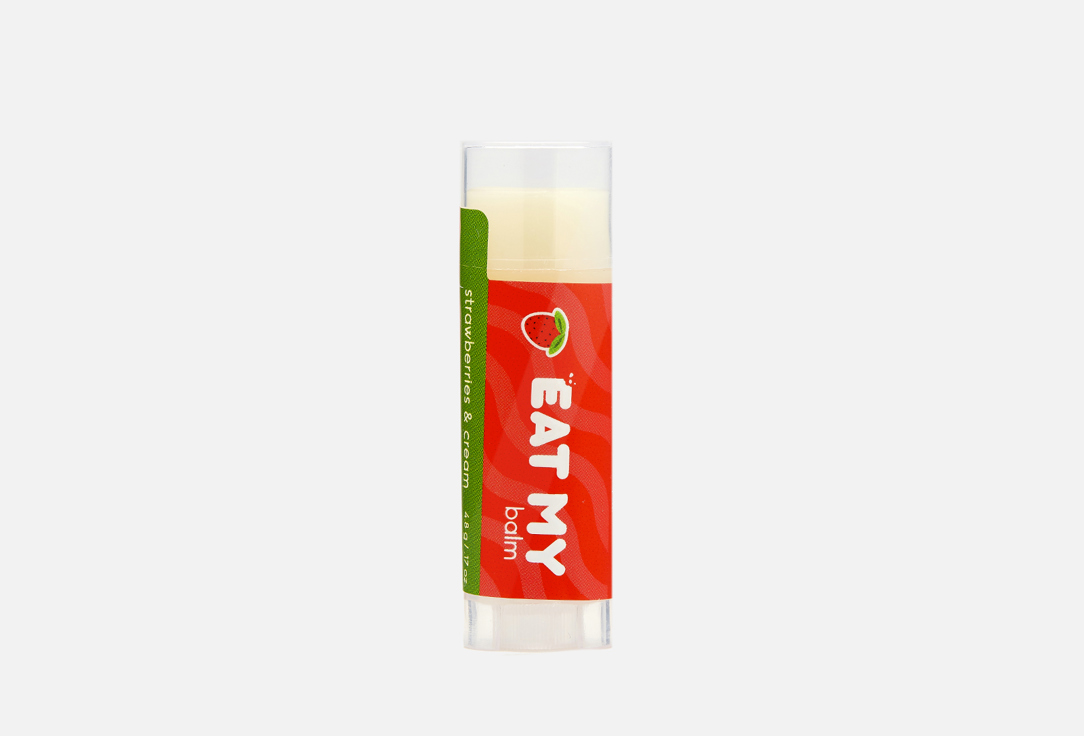 EAT MY Moisturizing & Nourishing Lip Balm Strawberries & cream