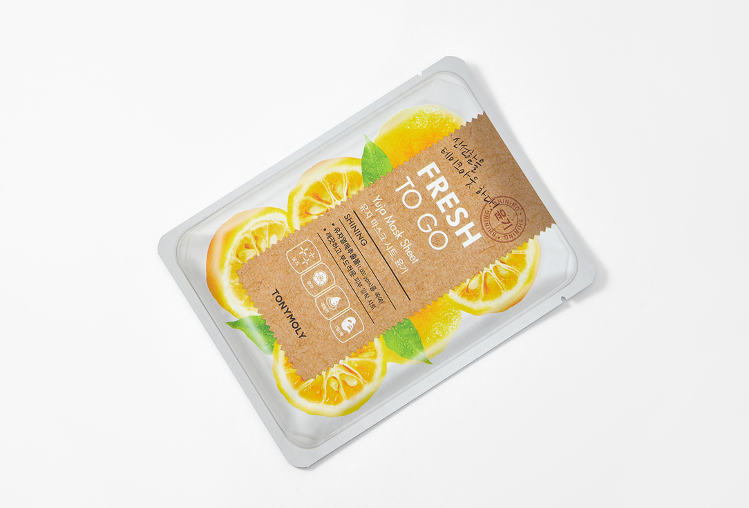 Tony Moly Face sheet mask Fresh to go yuja 1 pcs Tony Moly Face sheet mask Fresh to go yuja