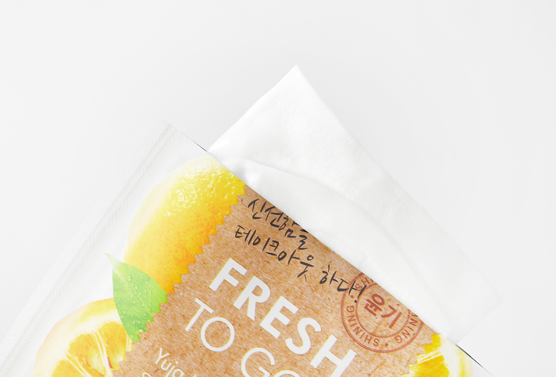 Tony Moly Face sheet mask Fresh to go yuja 1 pcs Tony Moly Face sheet mask Fresh to go yuja