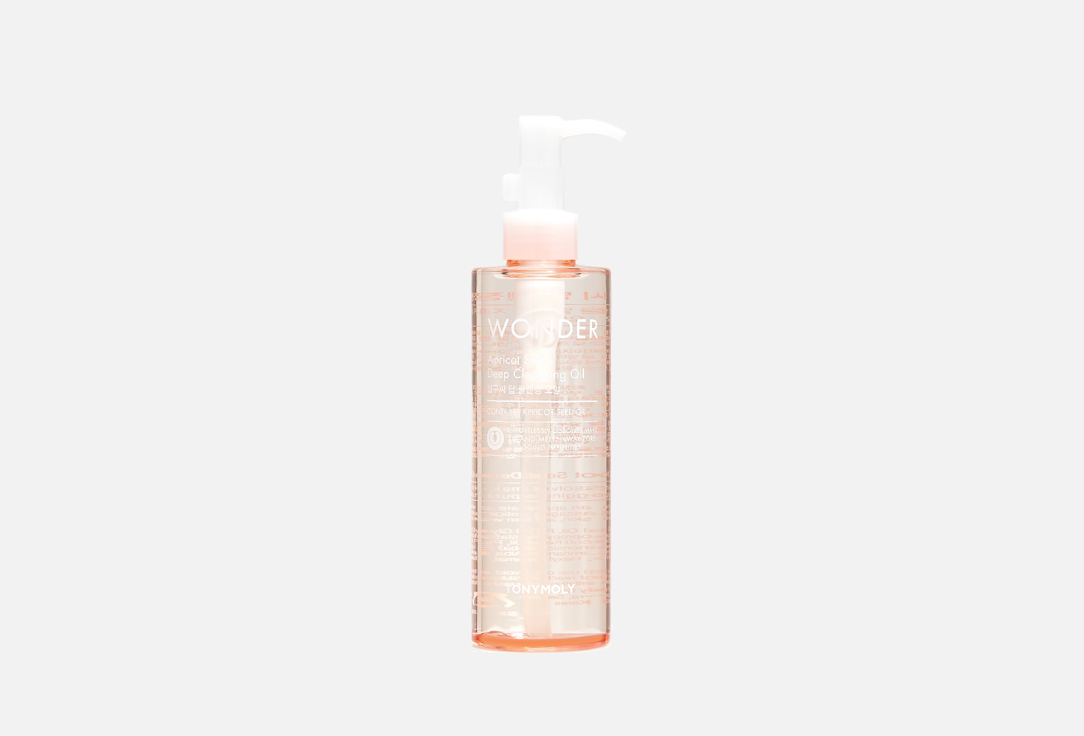 Tony Moly Deep Cleansing Oil Wonder Apricot 190 ml Tony Moly Deep Cleansing Oil Wonder Apricot
