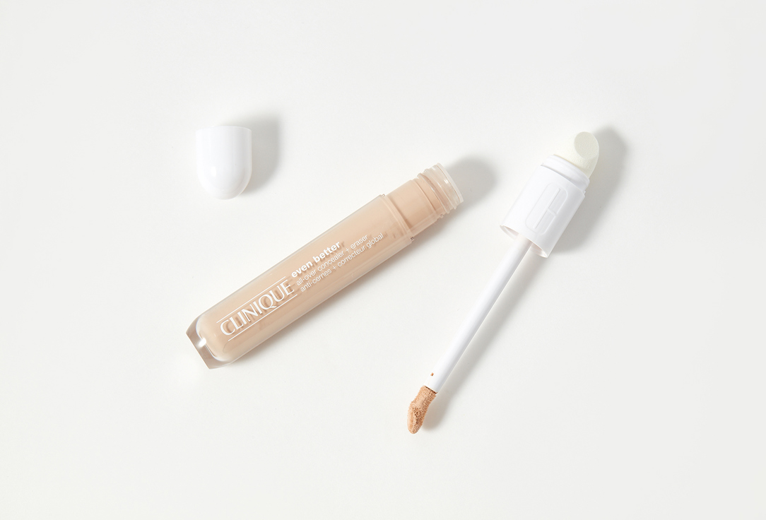 Clinique Full-coverage Liquid Concealer Even Better 01WN, Flax 6 ml Clinique Full-coverage Liquid Concealer Even Better