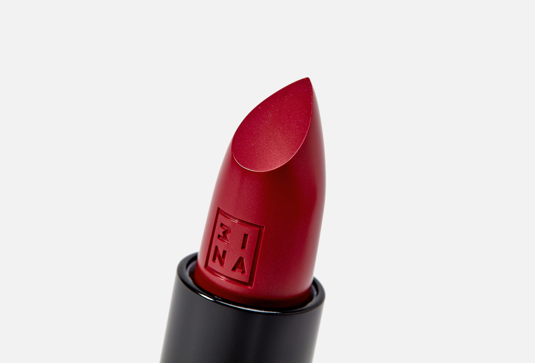 3INA Semi-matte, buttery Lipstick The Lipstick 384, Dark raspberry 4.5 g 3INA Semi-matte, buttery Lipstick The Lipstick
