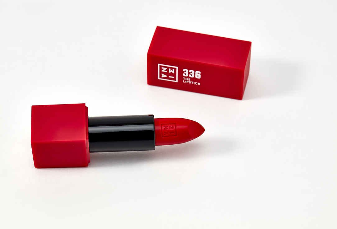 3INA Semi-matte, buttery Lipstick The Lipstick 336, The darkest pink 4.5 g 3INA Semi-matte, buttery Lipstick The Lipstick