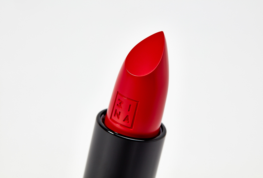 3INA Semi-matte, buttery Lipstick The Lipstick 245, Deep true red 4.5 g 3INA Semi-matte, buttery Lipstick The Lipstick