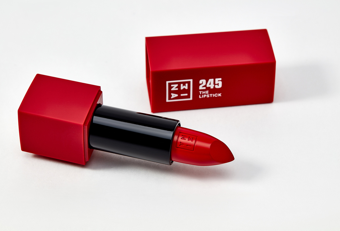 3INA Semi-matte, buttery Lipstick The Lipstick 245, Deep true red 4.5 g 3INA Semi-matte, buttery Lipstick The Lipstick